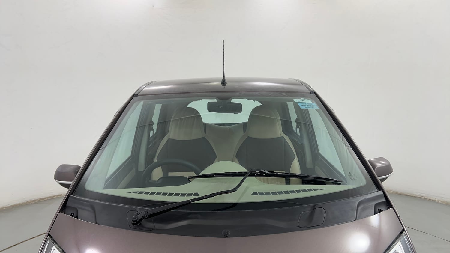 Used 2018 Tata Nano Twist XTA Petrol Automatic exterior FRONT WINDSHIELD VIEW