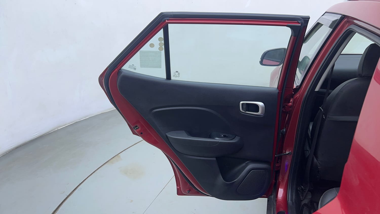 Used 2019 Hyundai Venue SX Plus 1.0 Turbo DCT Petrol Automatic interior LEFT REAR DOOR OPEN VIEW