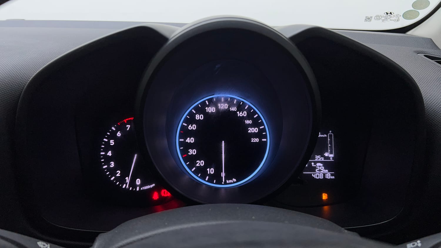 Used 2021 Hyundai Venue S 1.2 Petrol Petrol Manual interior CLUSTERMETER VIEW