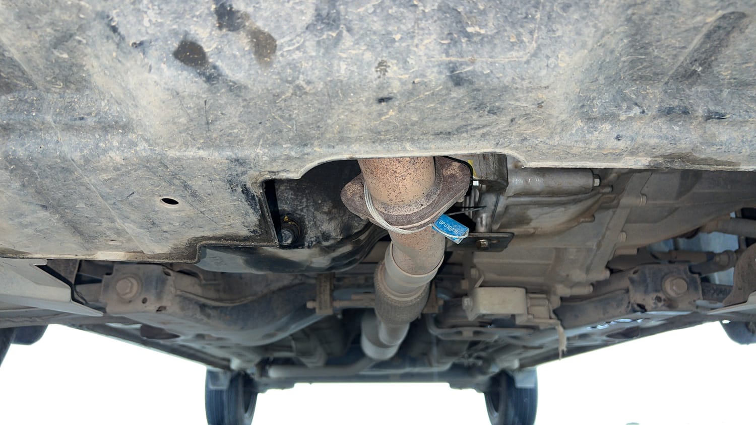 Used 2024 Tata Nexon Pure 1.2 Revotron Petrol 6MT Petrol Manual extra FRONT LEFT UNDERBODY VIEW