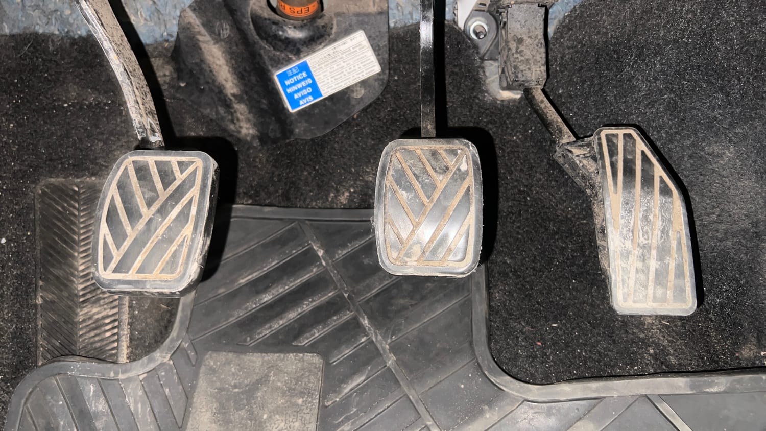 Used 2018 Maruti Suzuki Baleno Delta 1.2 Petrol Manual interior PEDALS VIEW