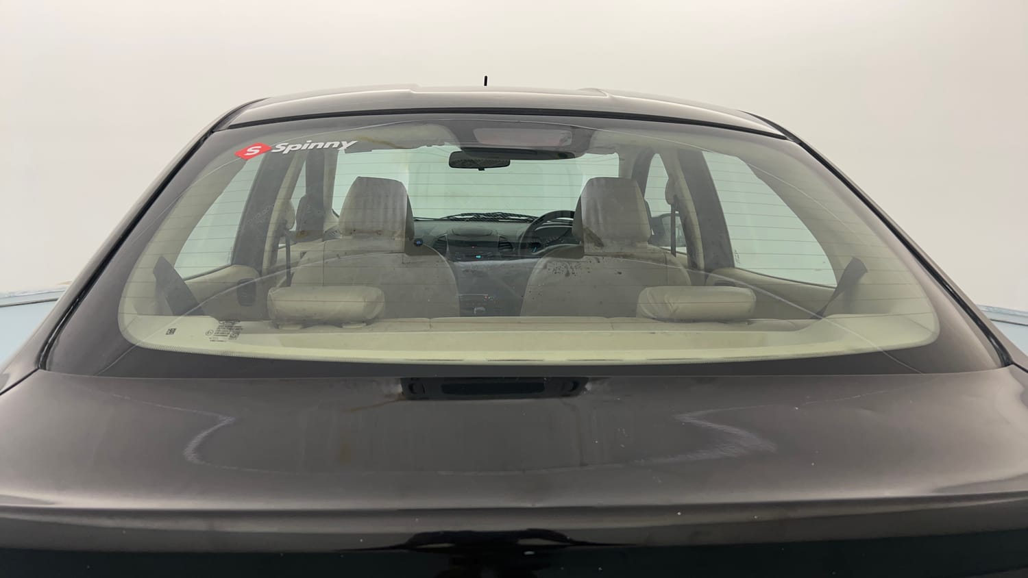 Used 2016 Ford Figo Aspire Titanium 1.2 Ti-VCT Petrol Manual exterior BACK WINDSHIELD VIEW