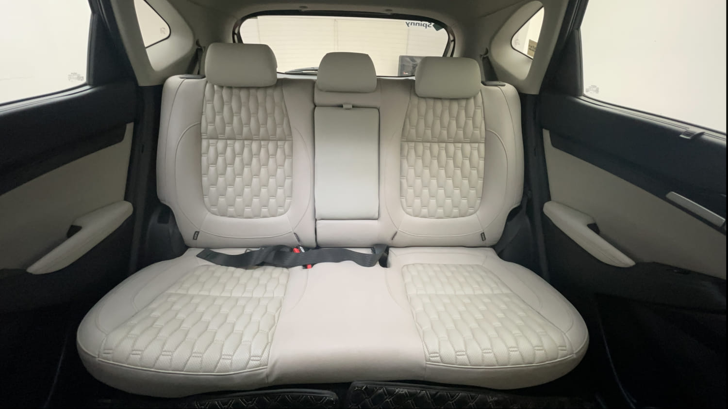 Used 2022 Kia Seltos HTX 1.5 Petrol Manual interior REAR SEAT CONDITION VIEW