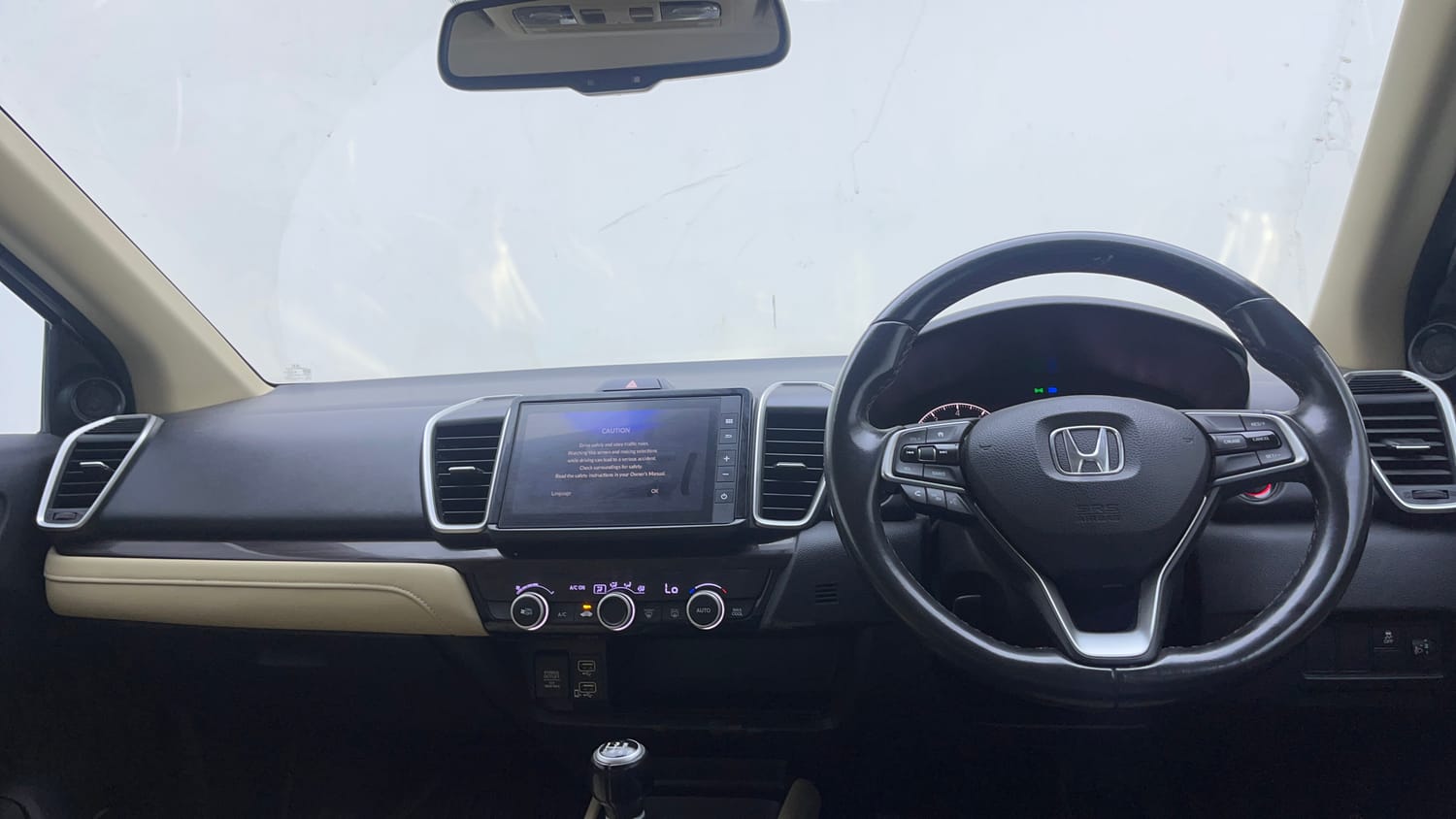 Used 2021 Honda City ZX Petrol Petrol Manual interior DASHBOARD VIEW