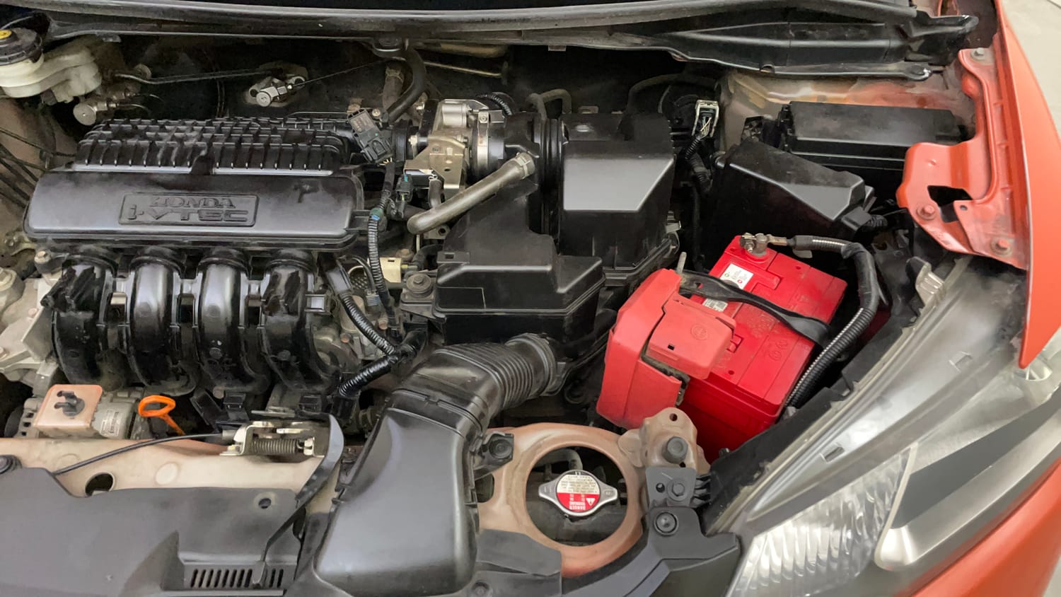 Used 2016 Honda Jazz V Petrol Petrol Manual engine ENGINE LEFT SIDE VIEW