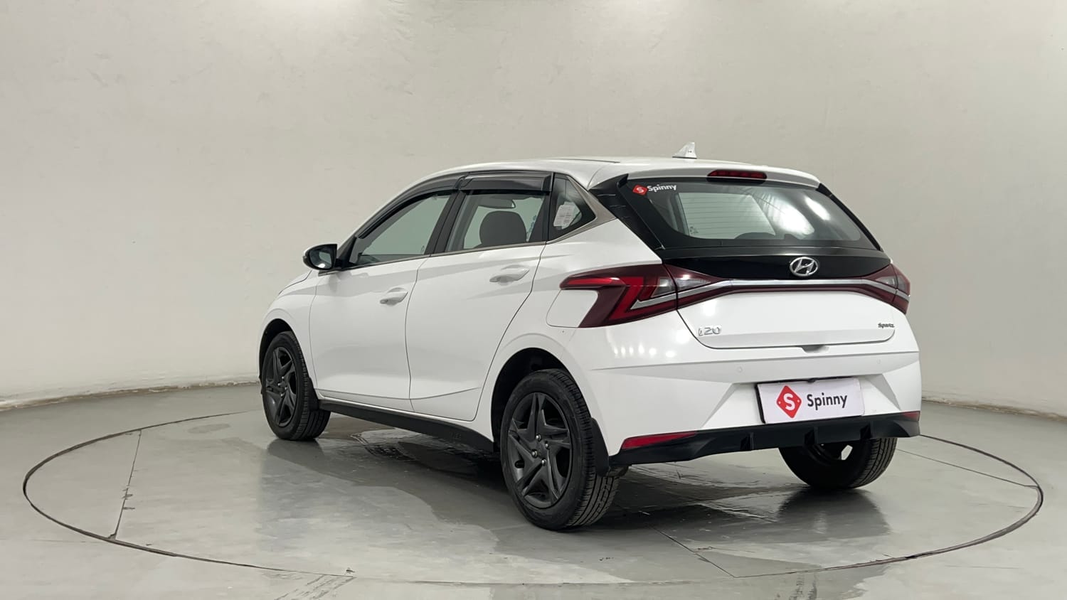 Used 2022 Hyundai i20 Sportz 1.2 IVT Petrol Automatic exterior LEFT REAR CORNER VIEW