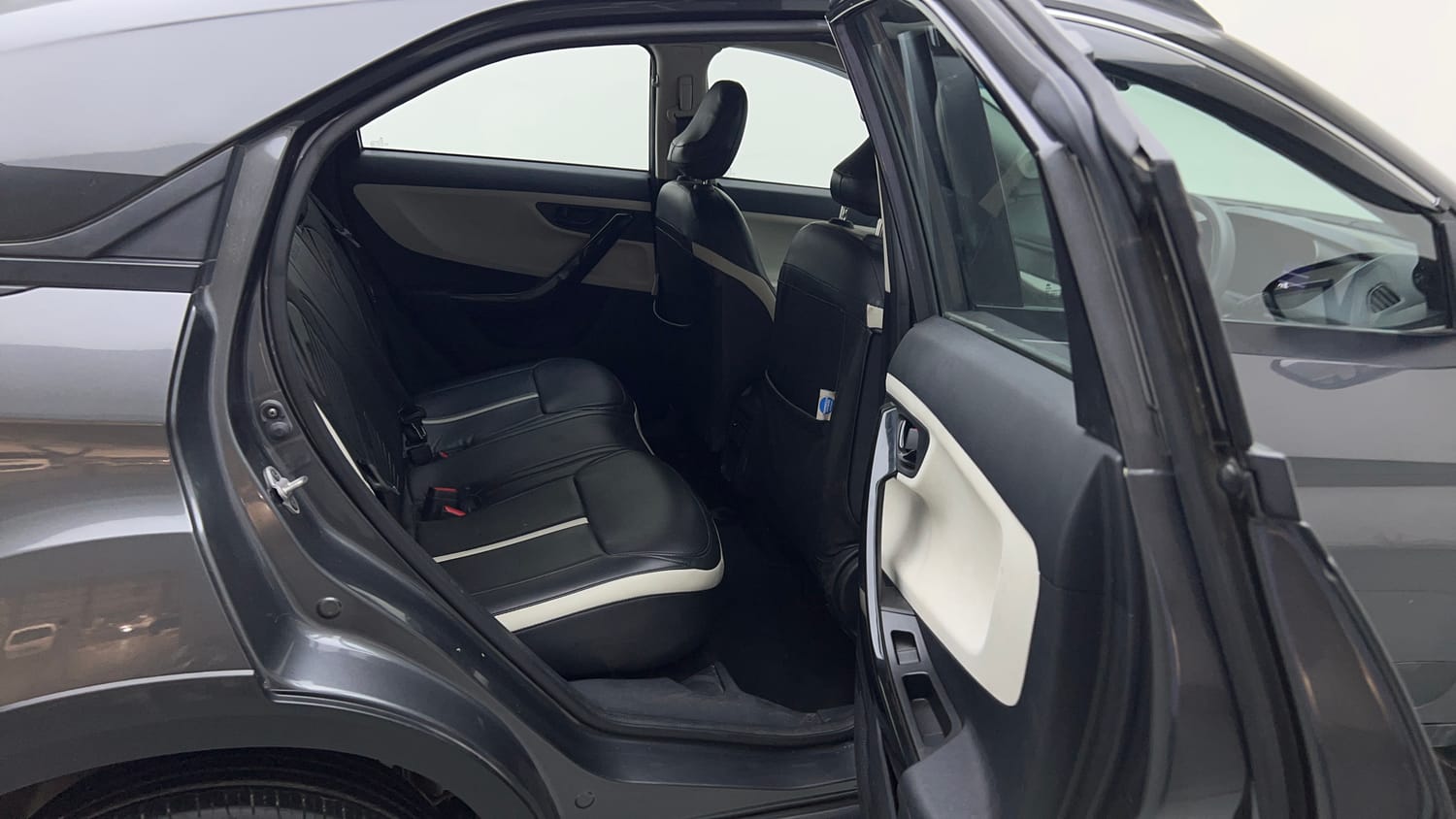Used 2024 Tata Nexon Pure 1.2 Revotron Petrol 6MT Petrol Manual interior RIGHT SIDE REAR DOOR CABIN VIEW