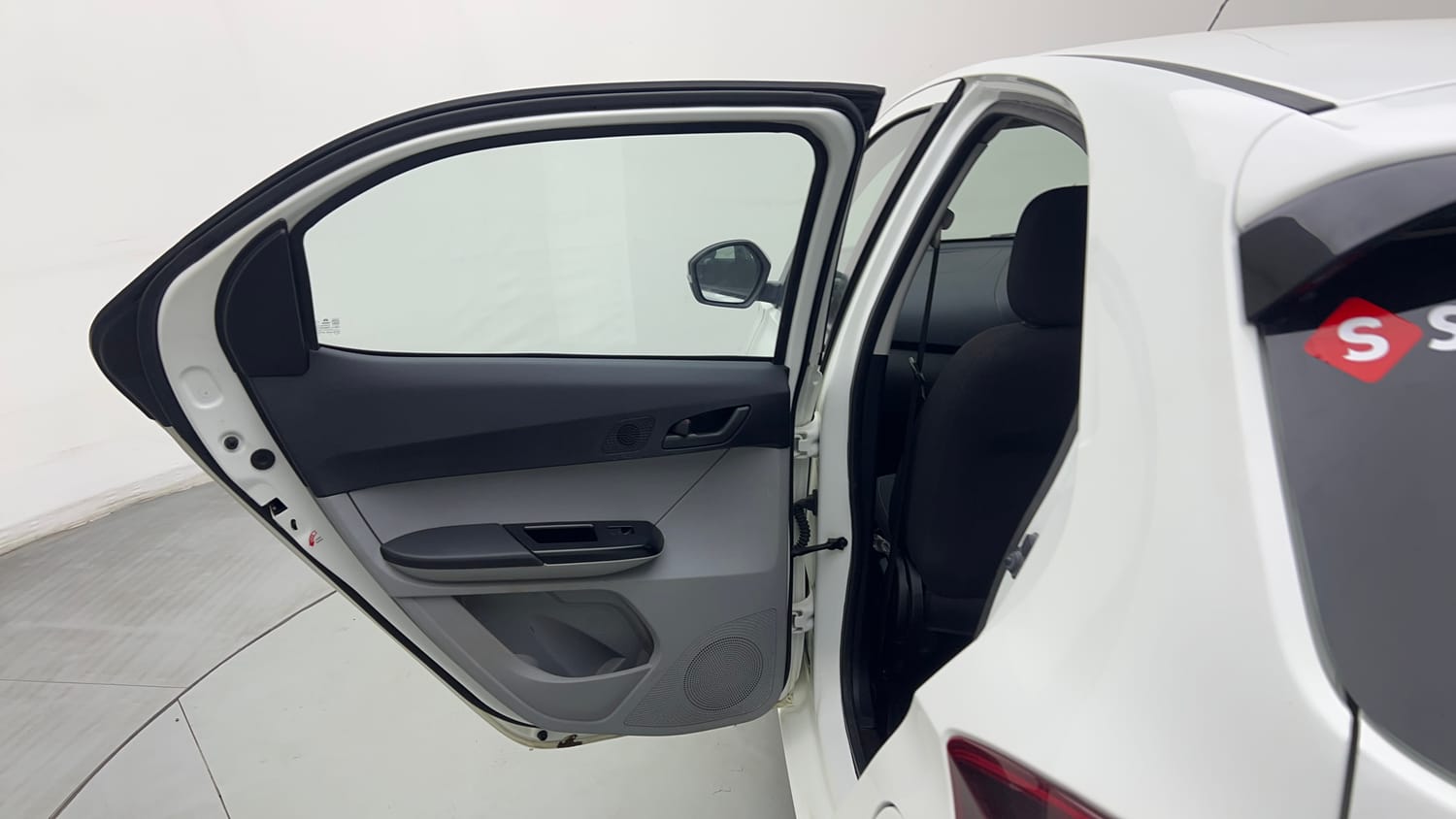 Used 2024 Tata Tiago XTA iCNG Cng Automatic interior LEFT REAR DOOR OPEN VIEW