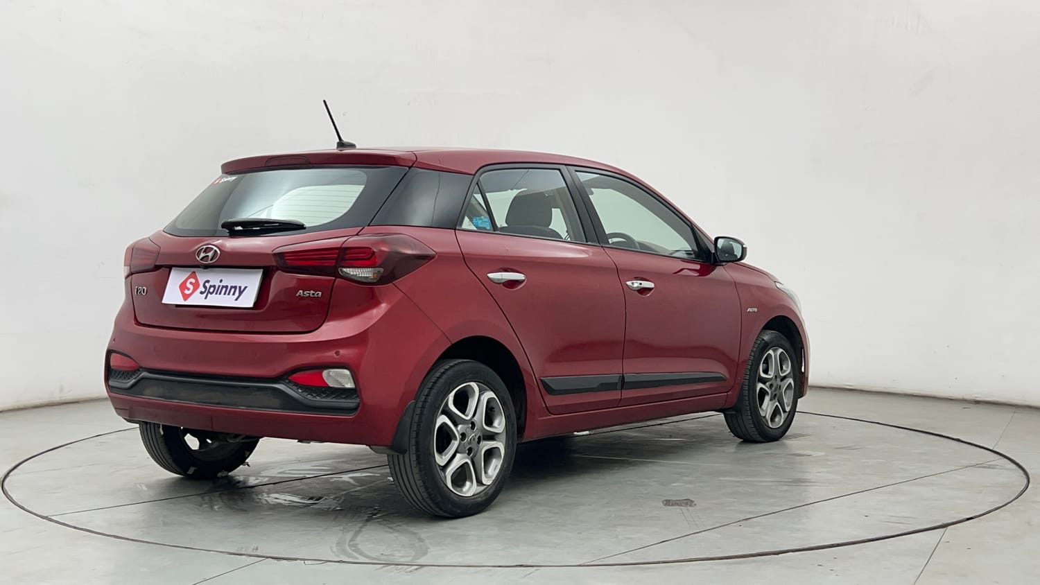 Used 2019 Hyundai Elite i20 Asta 1.2 (O) CVT Petrol Automatic exterior RIGHT REAR CORNER VIEW
