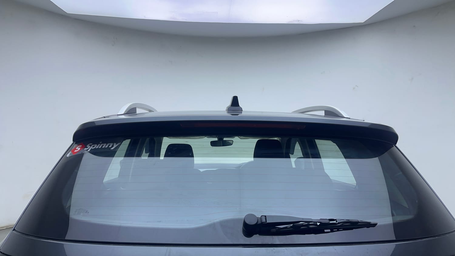 Used 2023 Volkswagen Taigun Highline 1.0 TSI MT Petrol Manual exterior BACK WINDSHIELD VIEW