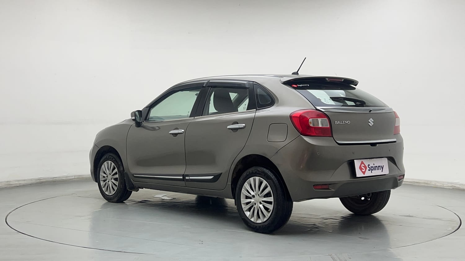 Used 2020 Maruti Suzuki Baleno Delta Petrol Manual exterior LEFT REAR CORNER VIEW