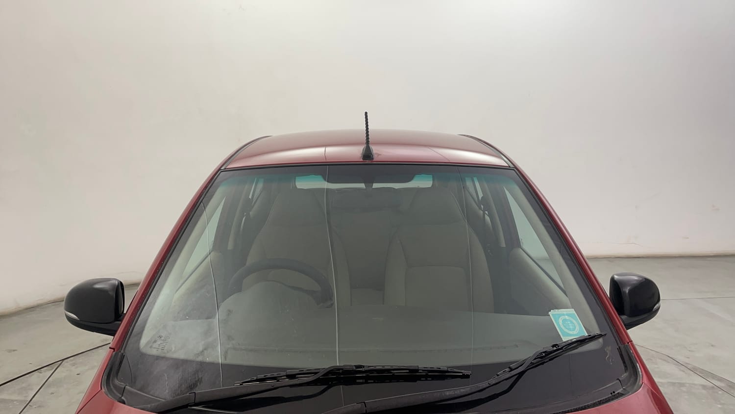 Used 2012 Hyundai i10 Sportz 1.2 AT Kappa2 Petrol Automatic exterior FRONT WINDSHIELD VIEW