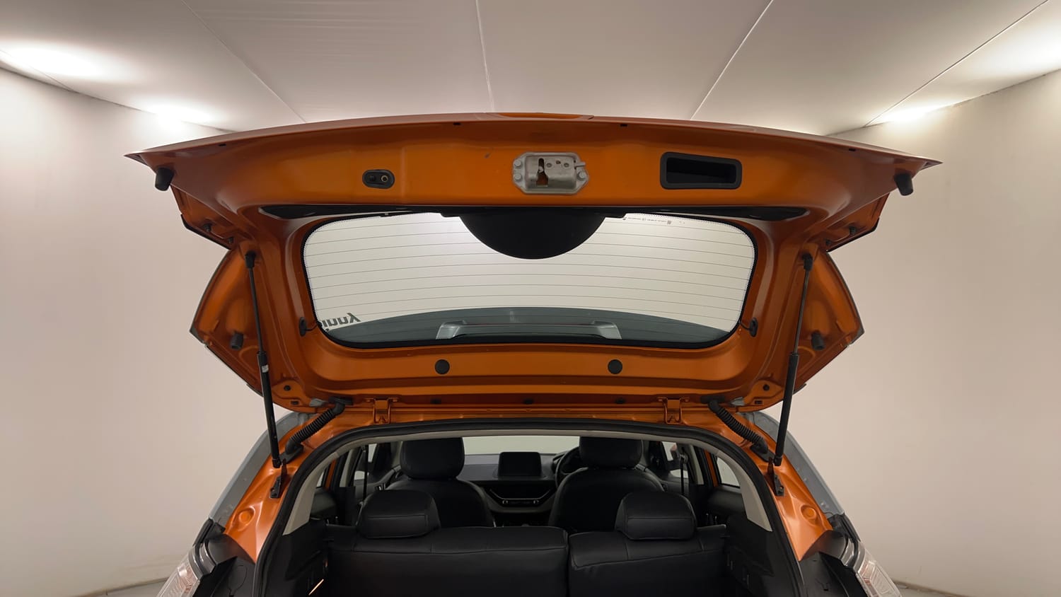 Used 2019 Tata Nexon XZA Plus Petrol Dual Tone Petrol Automatic interior DICKY DOOR OPEN VIEW