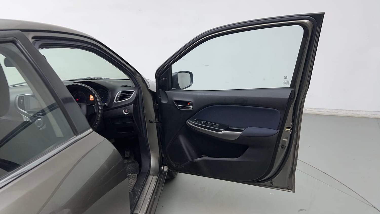 Used 2021 Maruti Suzuki Baleno Zeta Petrol Manual interior RIGHT FRONT DOOR OPEN VIEW