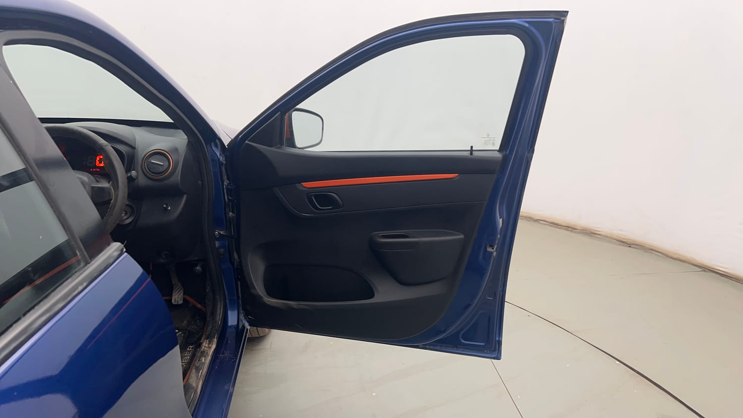 Used 2019 Renault Kwid CLIMBER 1.0 Petrol Manual interior RIGHT FRONT DOOR OPEN VIEW