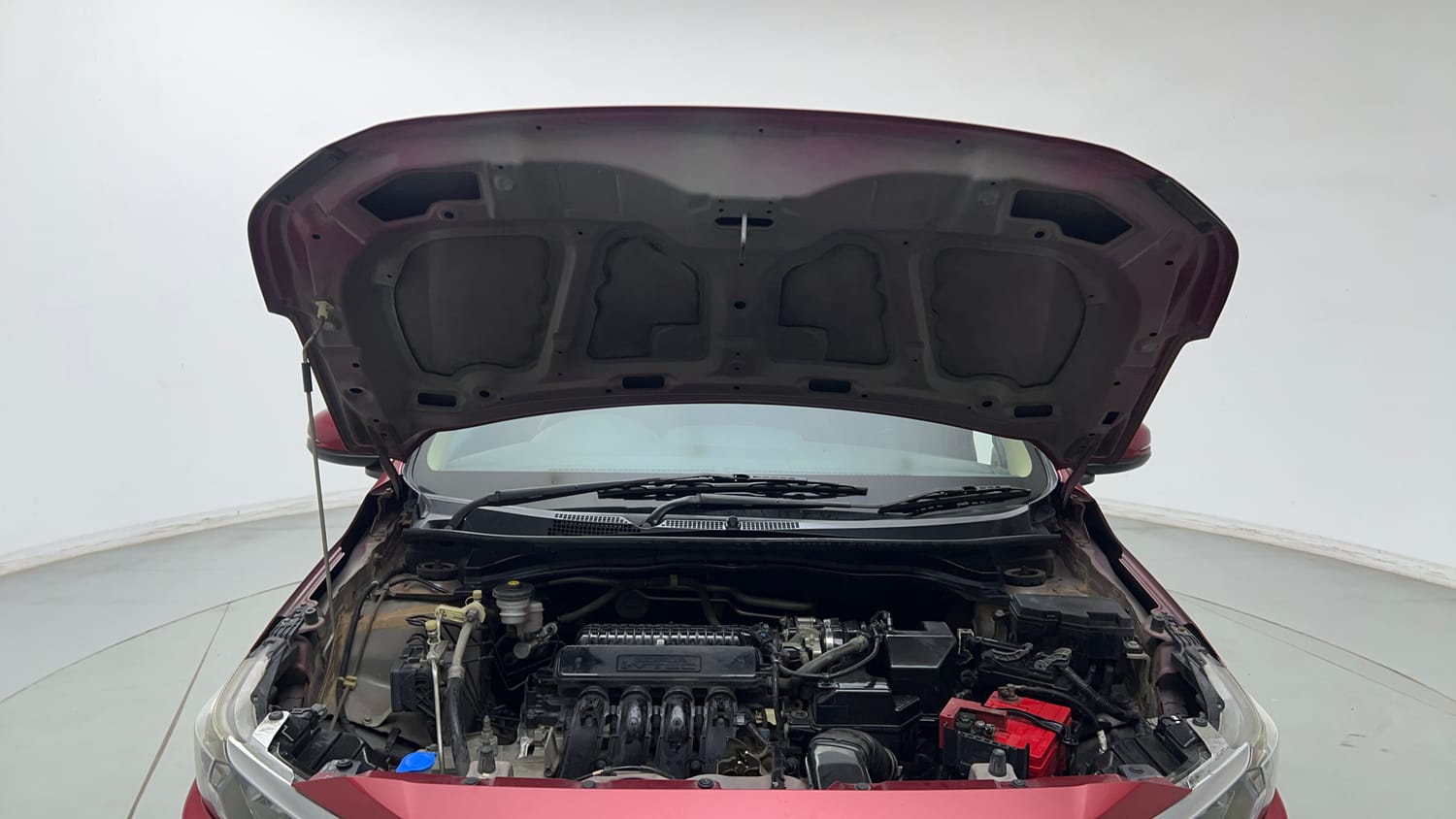 Used 2018 Honda Amaze 1.2 V CVT Petrol Petrol Automatic engine ENGINE & BONNET OPEN FRONT VIEW