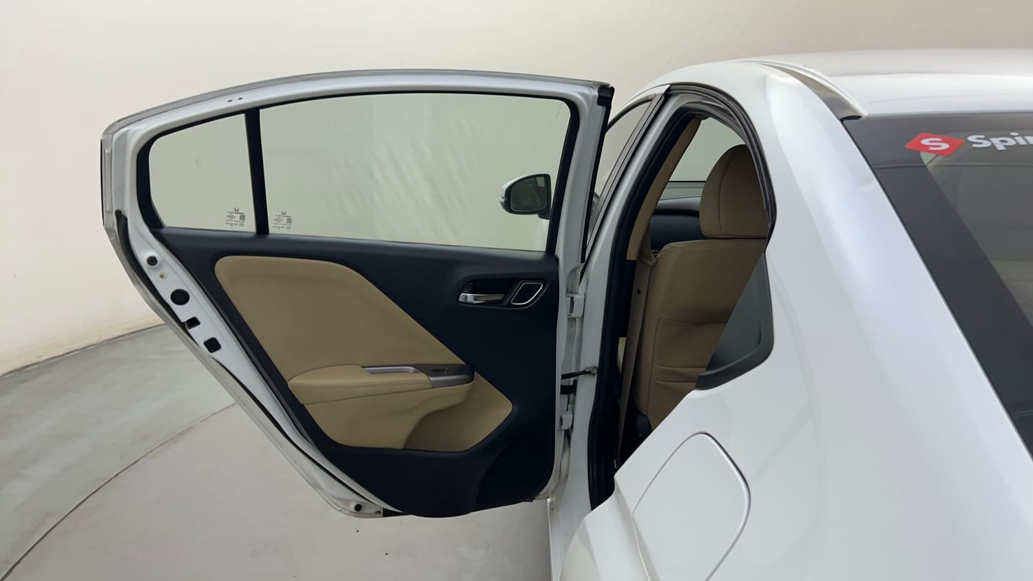 Used 2019 Honda City ZX CVT Petrol Petrol Automatic interior LEFT REAR DOOR OPEN VIEW