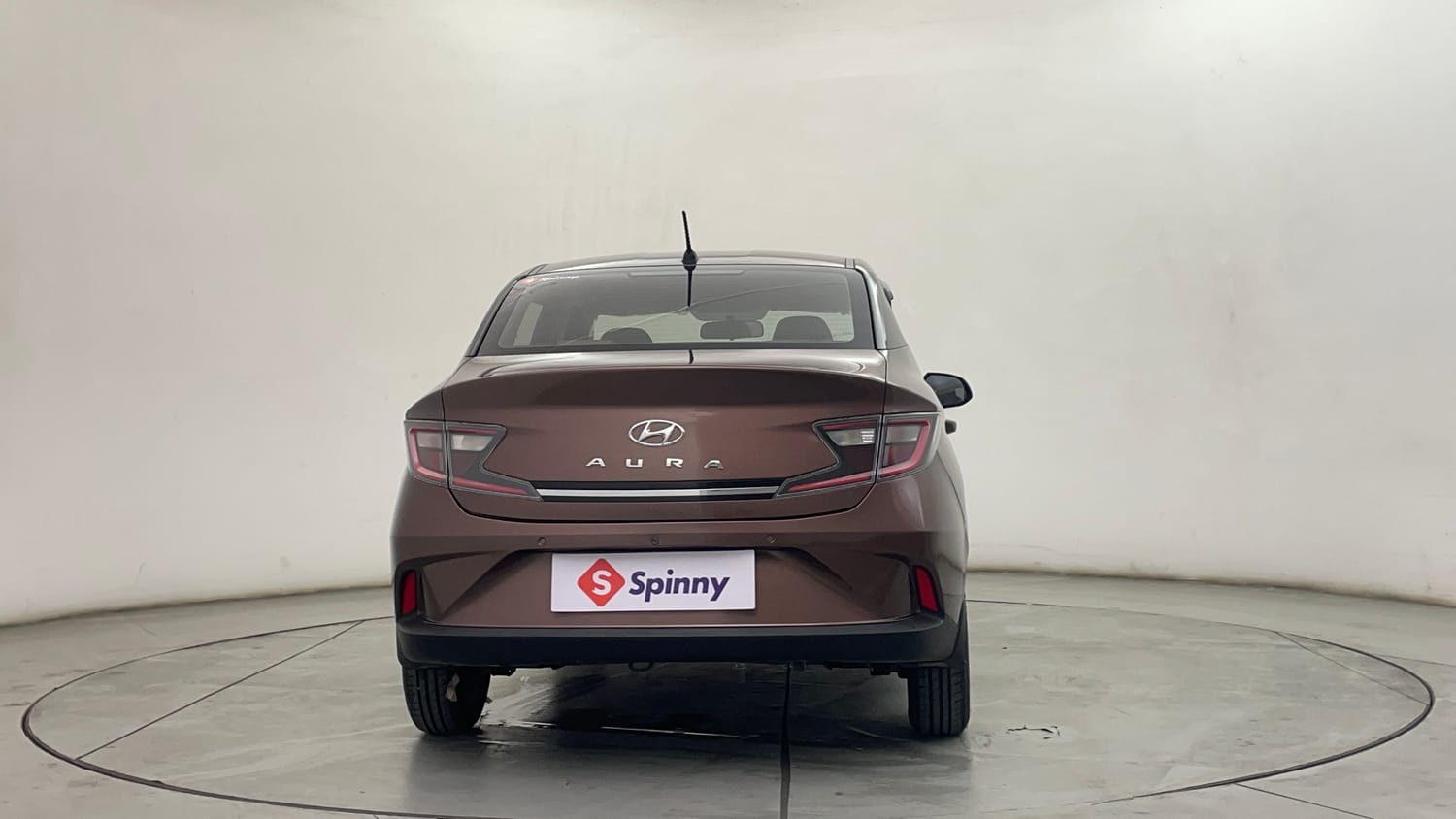 Used 2021 Hyundai Aura S 1.2 Petrol Petrol Manual exterior BACK VIEW