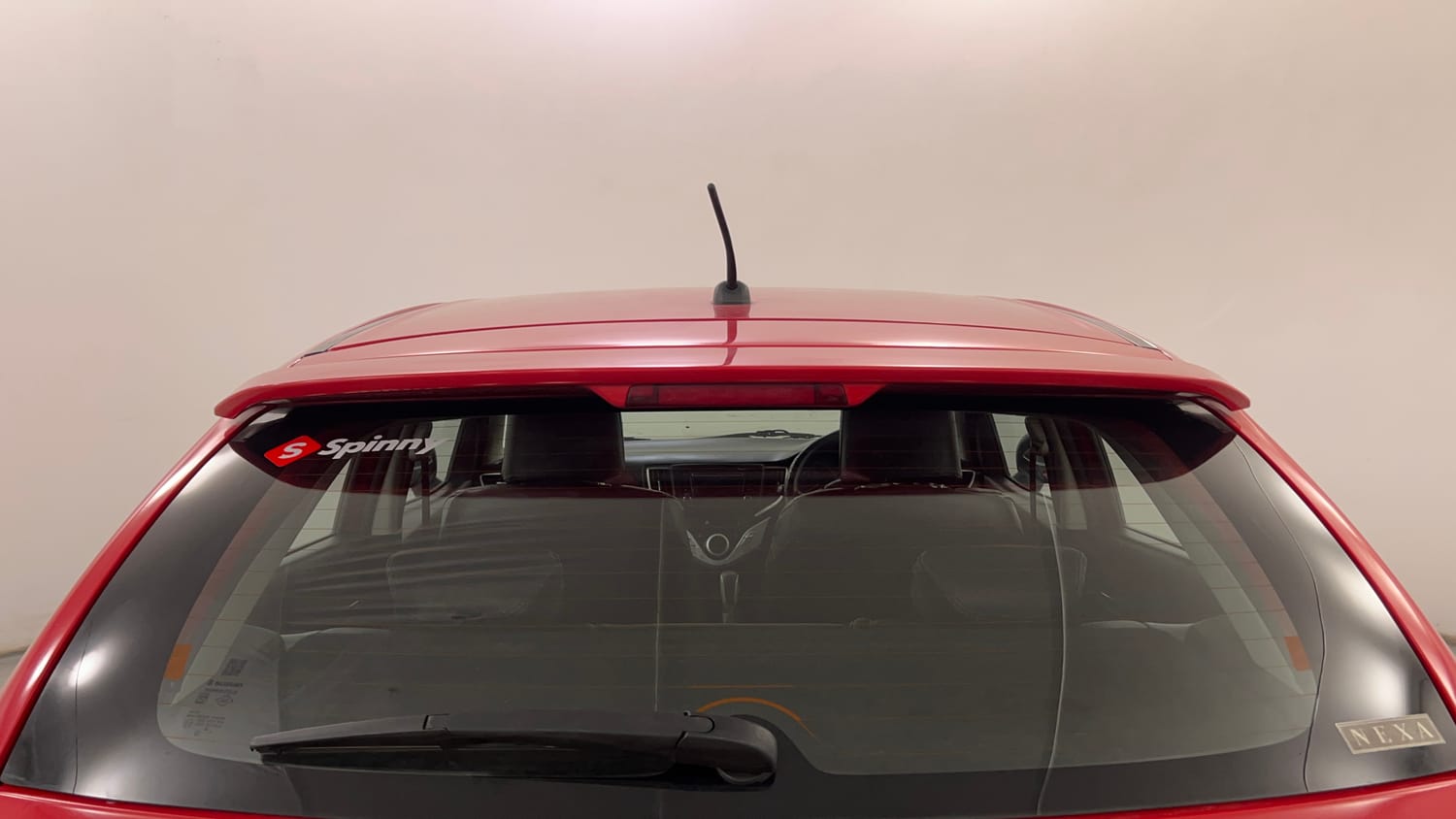 Used 2018 Maruti Suzuki Baleno Delta 1.2 AT Petrol Automatic exterior BACK WINDSHIELD VIEW