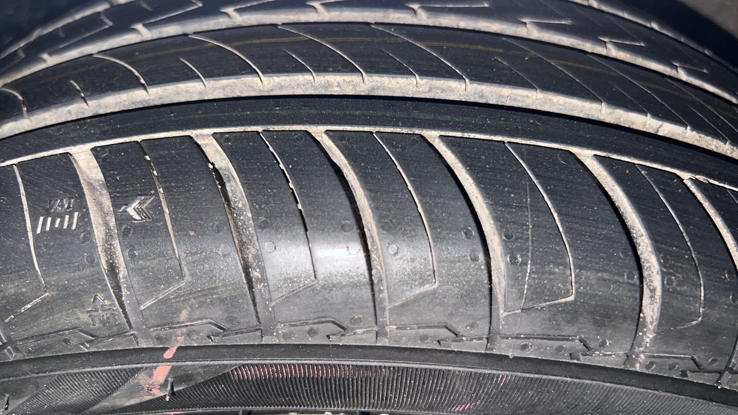 Used 2019 Honda City ZX CVT Petrol Petrol Automatic tyres LEFT FRONT TYRE TREAD VIEW