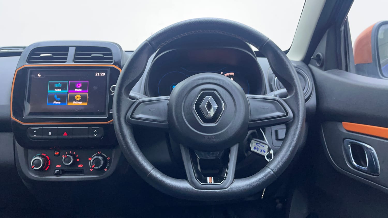 Used 2020 Renault Kwid CLIMBER 1.0 AMT Opt Petrol Automatic interior STEERING VIEW