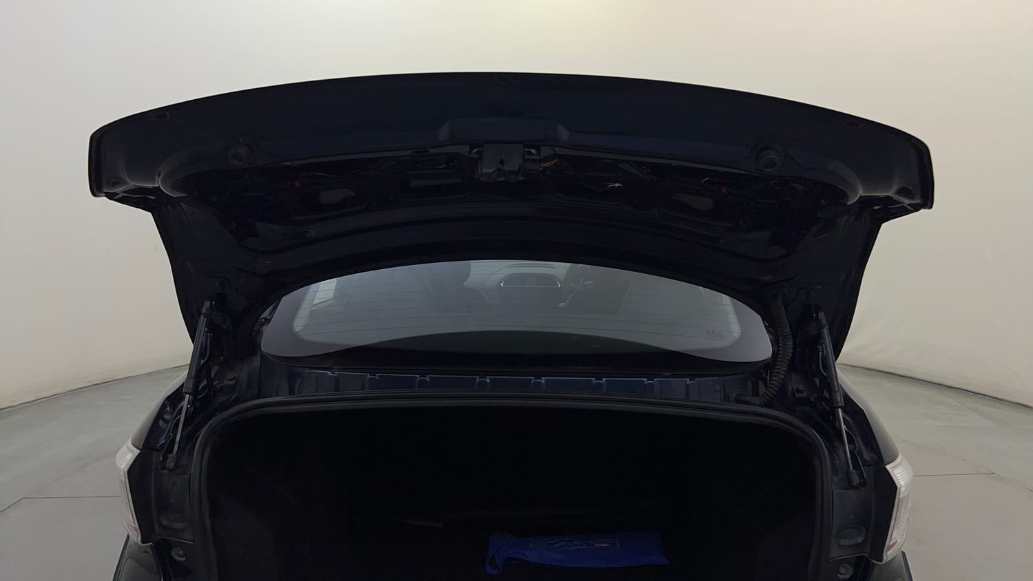 Used 2022 Tata Tigor XZA Plus Petrol Automatic interior DICKY DOOR OPEN VIEW