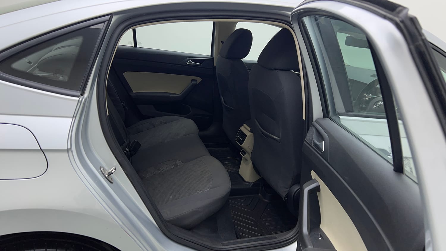 Used 2022 Skoda Slavia Ambition 1.0L TSI AT Petrol Automatic interior RIGHT SIDE REAR DOOR CABIN VIEW