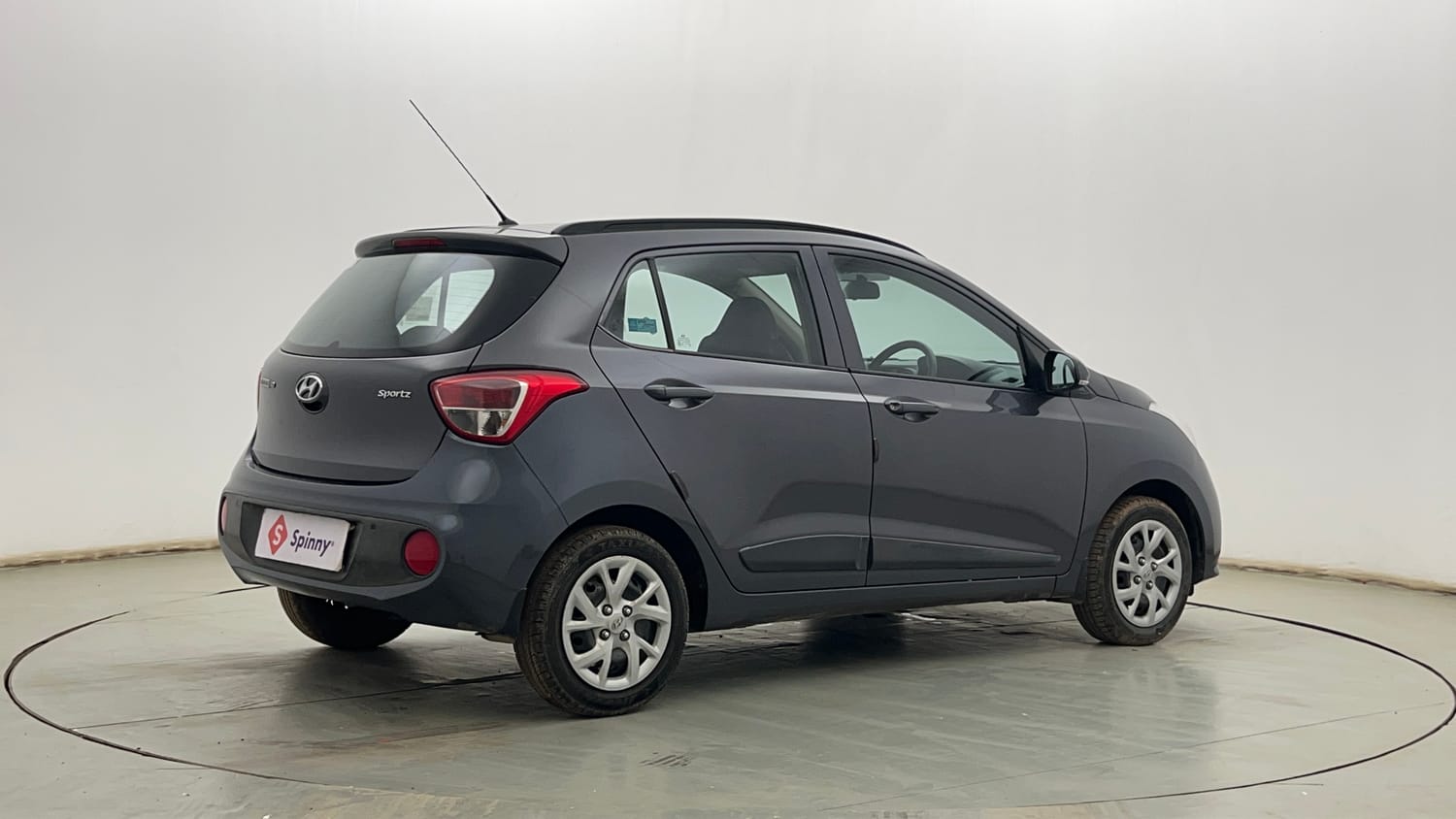 Used 2018 Hyundai Grand i10 Sportz 1.2 Kappa VTVT Petrol Manual exterior RIGHT REAR CORNER VIEW