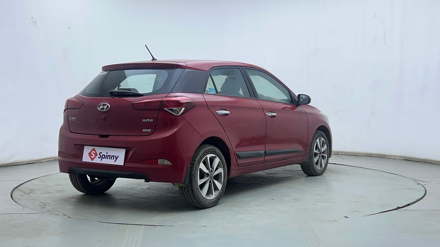 Used 2015 Hyundai Elite i20 Asta 1.2 Petrol Manual exterior RIGHT REAR CORNER VIEW