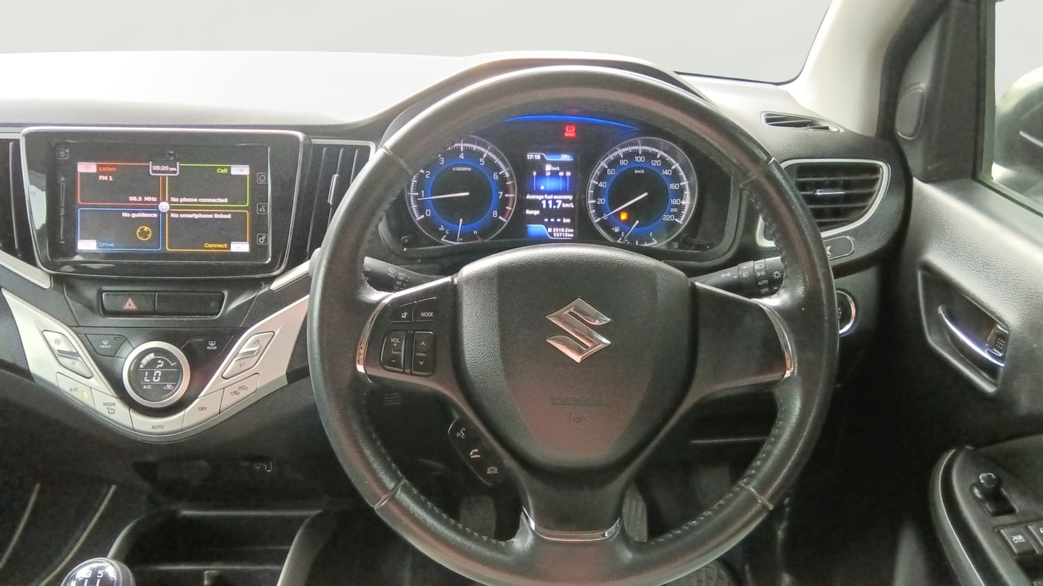 Used 2018 Maruti Suzuki Baleno Alpha 1.2 Petrol Manual interior STEERING VIEW