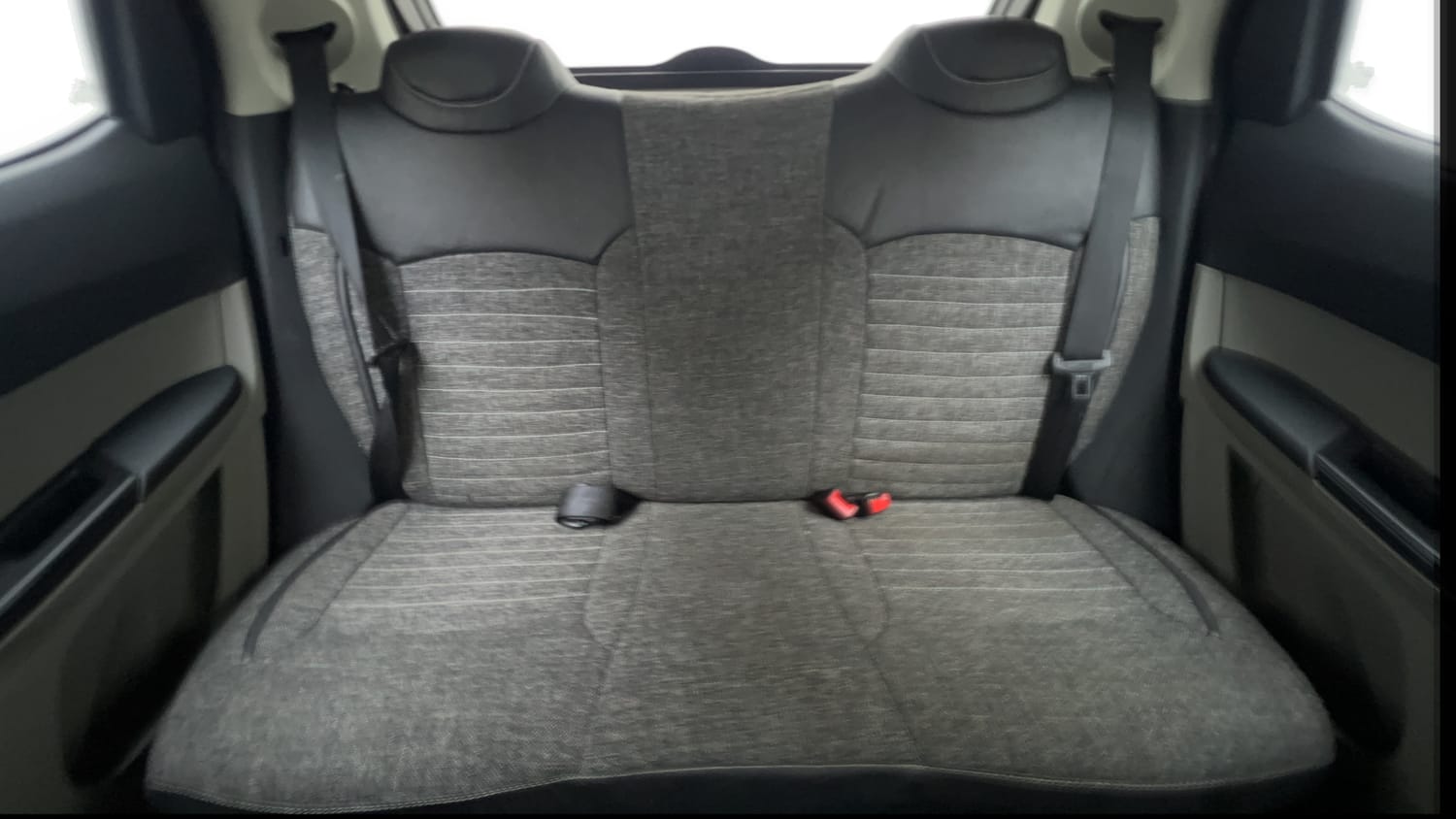 Used 2017 Tata Tiago Revotron XT Petrol Manual interior REAR SEAT CONDITION VIEW