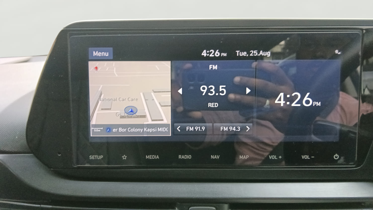 Used 2021 Hyundai i20 Asta 1.2 IVT Petrol Automatic interior MUSIC SYSTEM & AC CONTROL VIEW