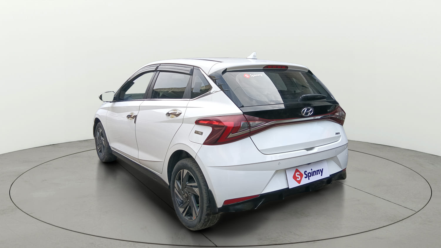 Used 2021 Hyundai i20 Asta 1.2 IVT Petrol Automatic exterior LEFT REAR CORNER VIEW