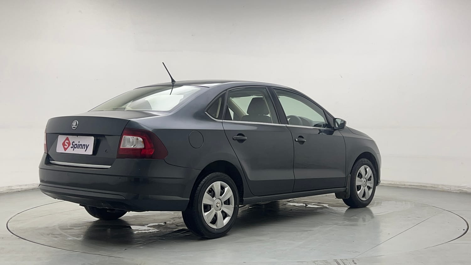 Used 2020 Skoda Rapid Active 1.0 TSI MT Petrol Manual exterior RIGHT REAR CORNER VIEW