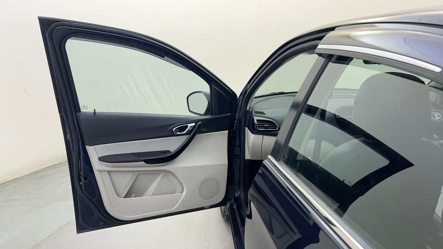 Used 2022 Tata Tigor XZA Plus Petrol Automatic interior LEFT FRONT DOOR OPEN VIEW