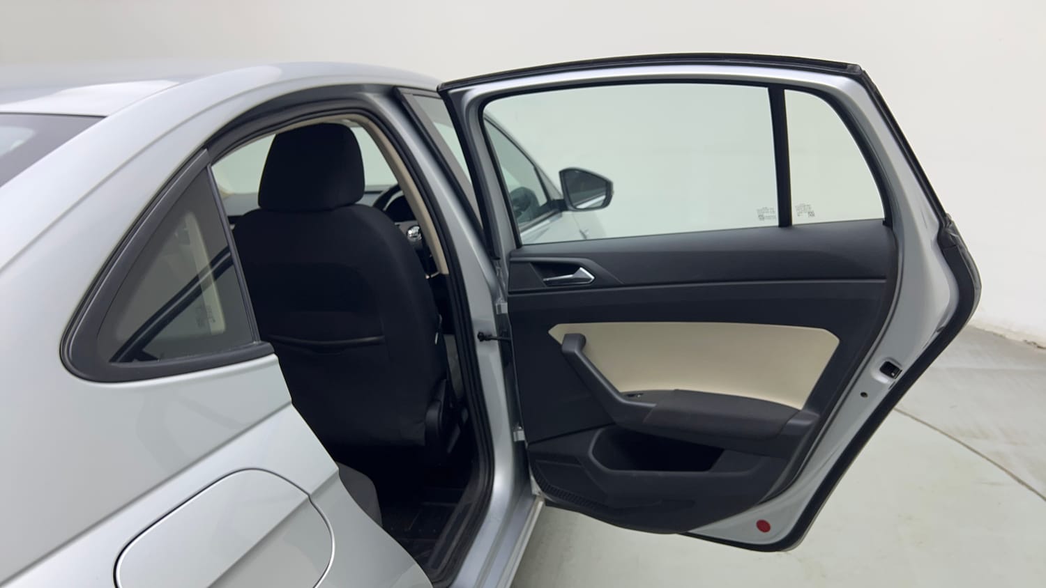 Used 2022 Skoda Slavia Ambition 1.0L TSI AT Petrol Automatic interior RIGHT REAR DOOR OPEN VIEW
