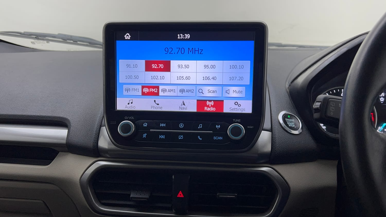 Used 2019 Ford EcoSport Titanium 1.5L Ti-VCT Petrol Manual top_features Integrated (in-dash) music system
