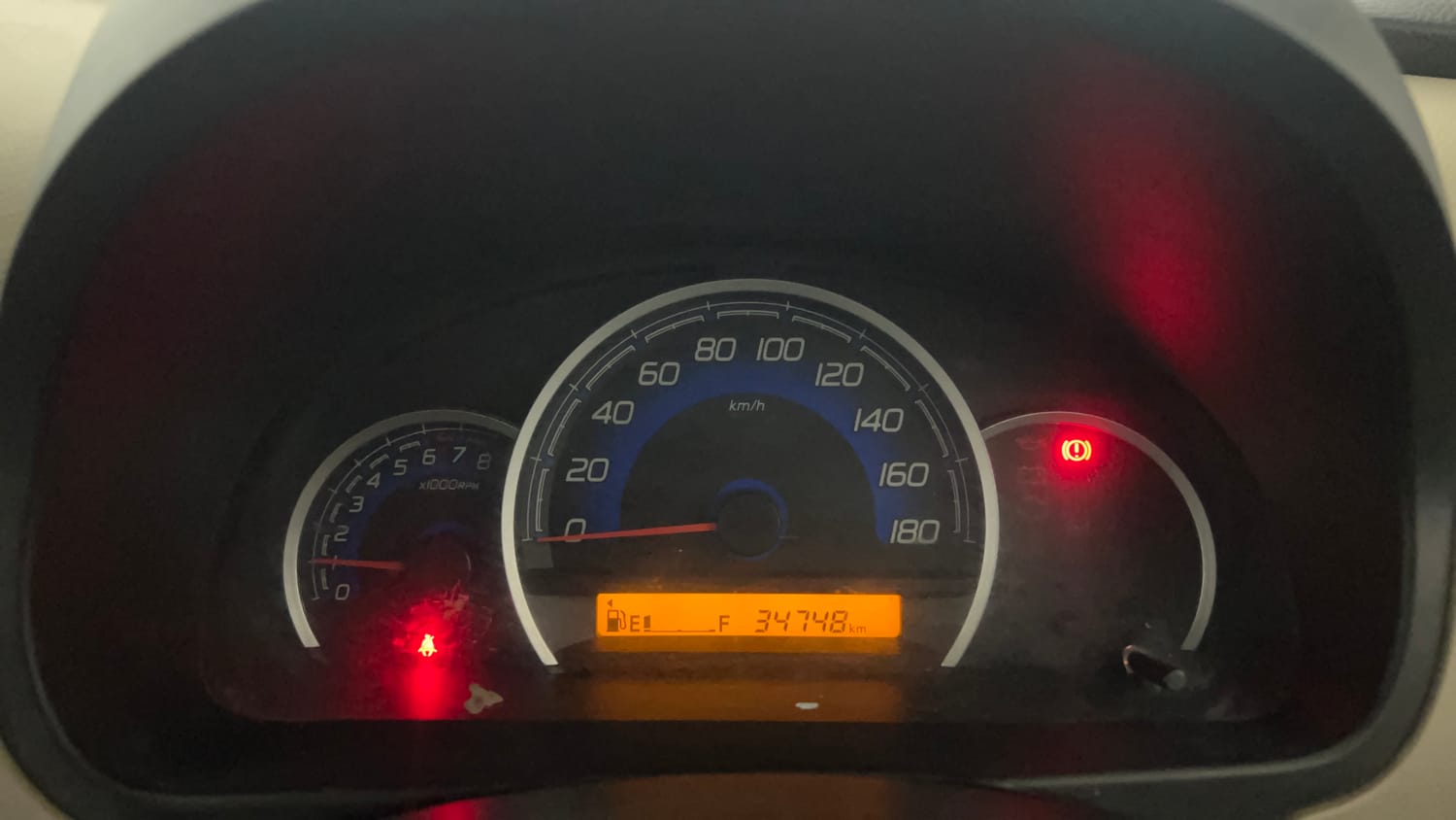 Used 2017 Maruti Suzuki Wagon R VXI+ Petrol Manual interior CLUSTERMETER VIEW