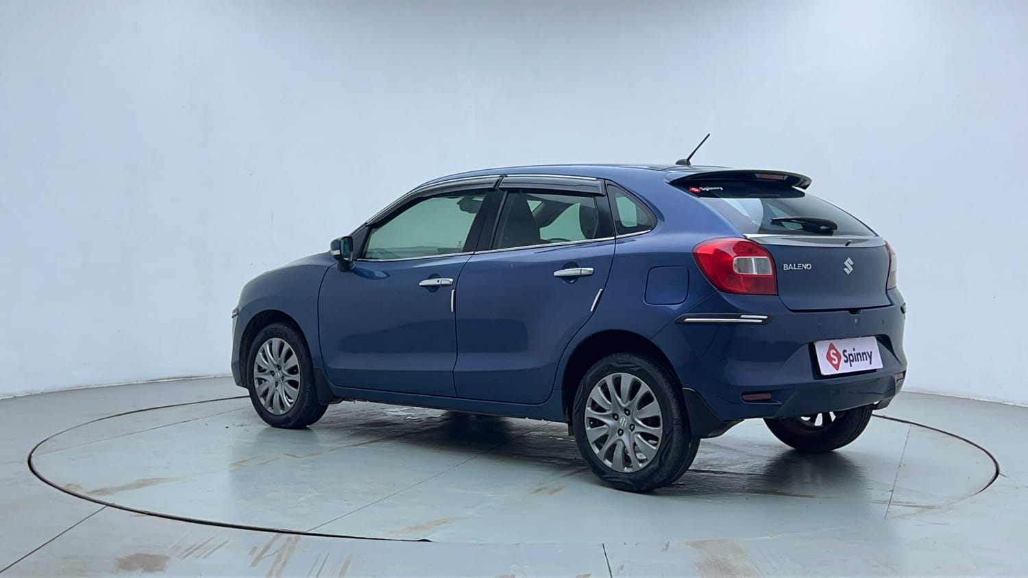 Used 2018 Maruti Suzuki Baleno Zeta 1.2 AT Petrol Automatic exterior LEFT REAR CORNER VIEW