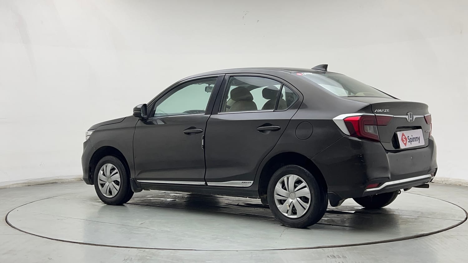 Used 2024 Honda Amaze S 1.2 Petrol MT Petrol Manual exterior LEFT REAR CORNER VIEW