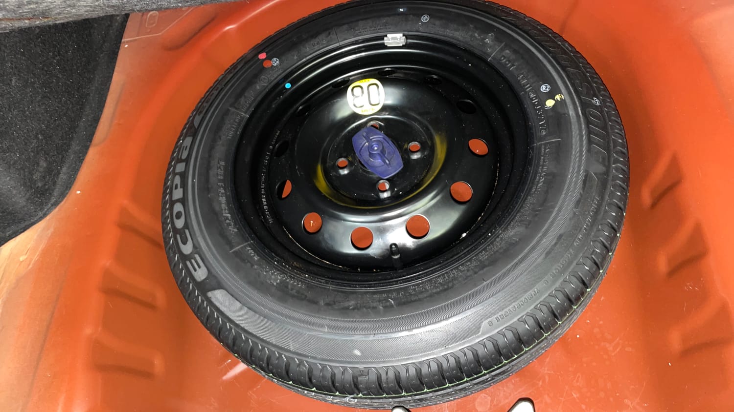 Used 2017 Maruti Suzuki Dzire ZXi Plus Petrol Manual tyres SPARE TYRE VIEW