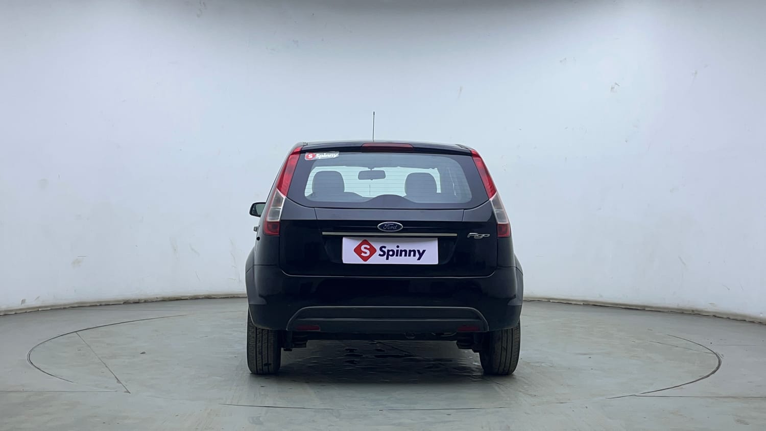 Used 2013 Ford Figo Duratec Petrol ZXI 1.2 Petrol Manual exterior BACK VIEW