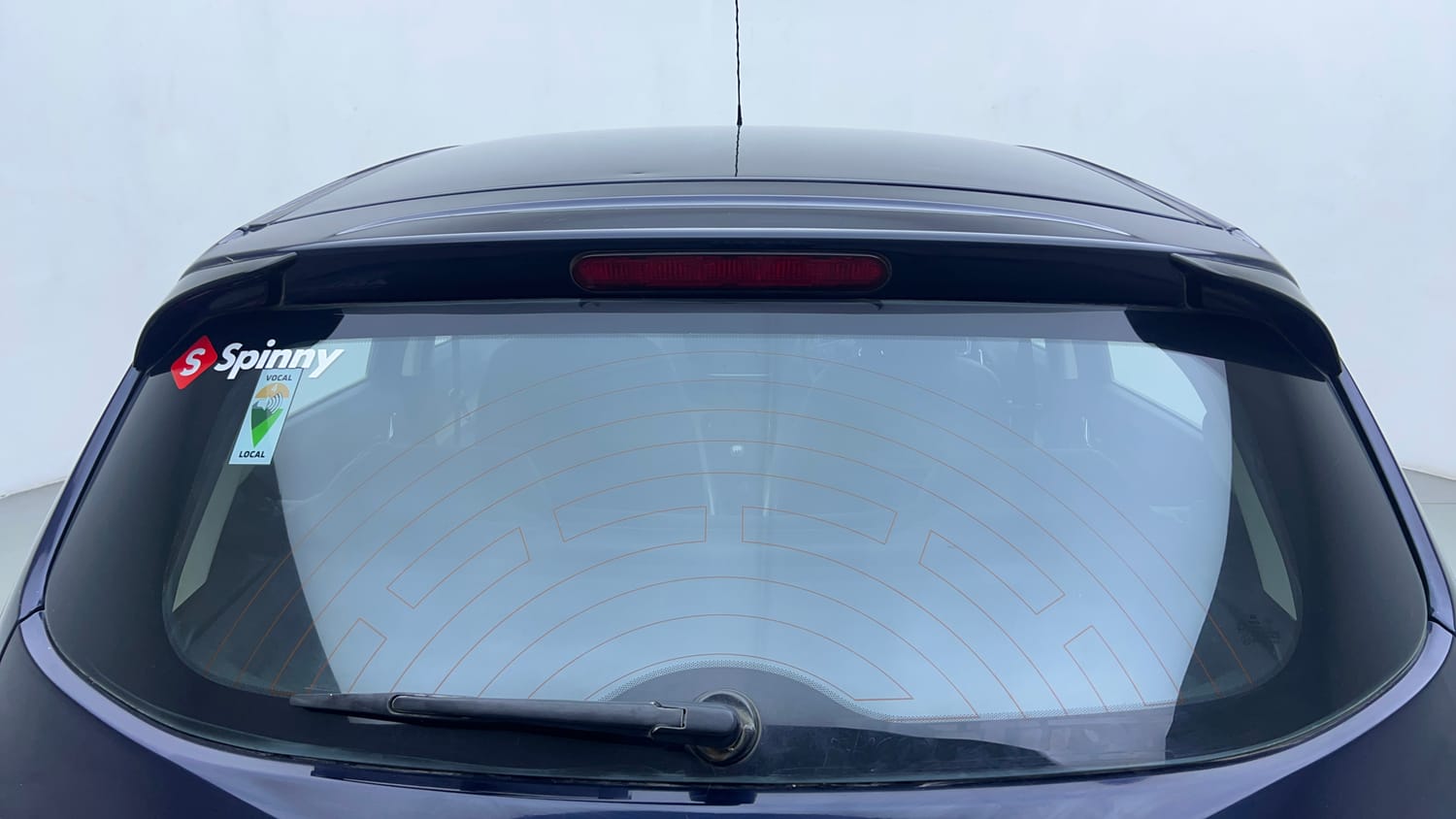 Used 2022 Tata Tiago XZ Plus Petrol Manual exterior BACK WINDSHIELD VIEW