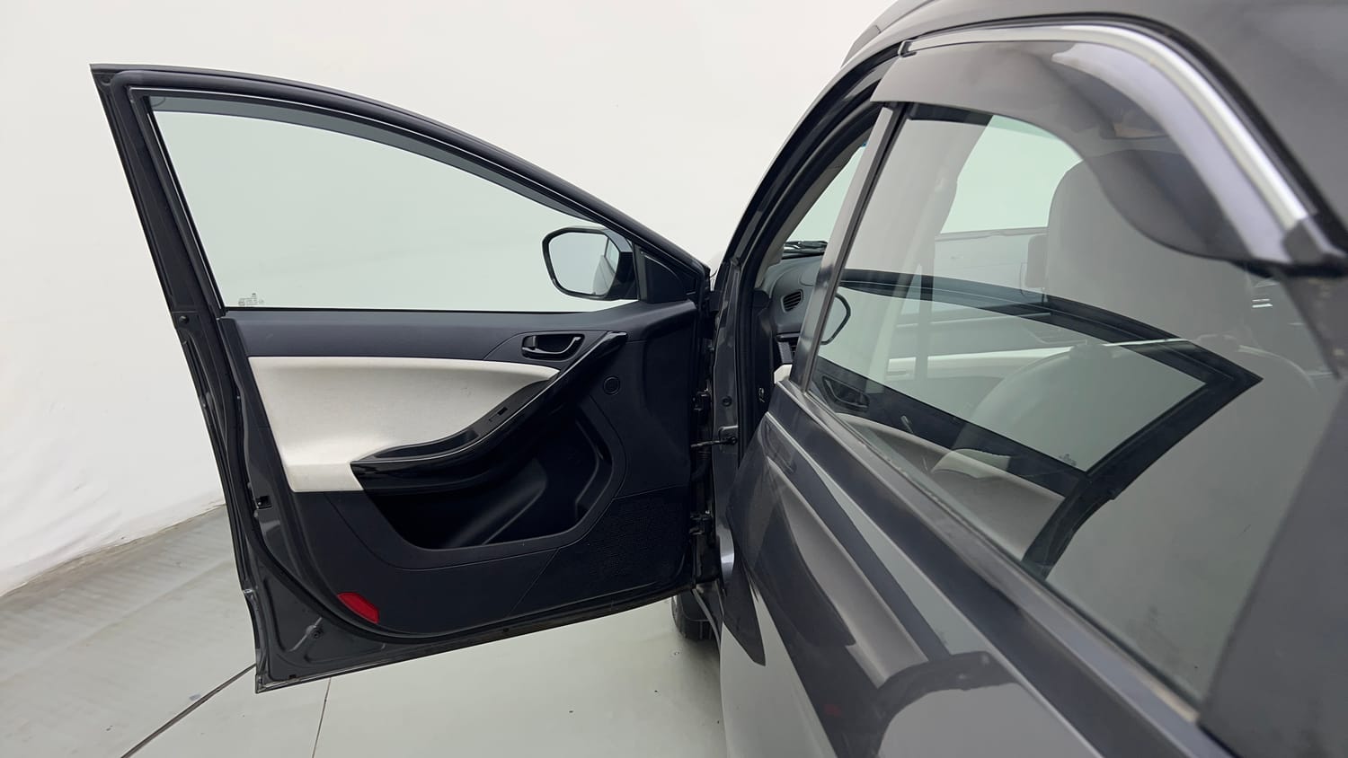 Used 2024 Tata Nexon Pure 1.2 Revotron Petrol 6MT Petrol Manual interior LEFT FRONT DOOR OPEN VIEW
