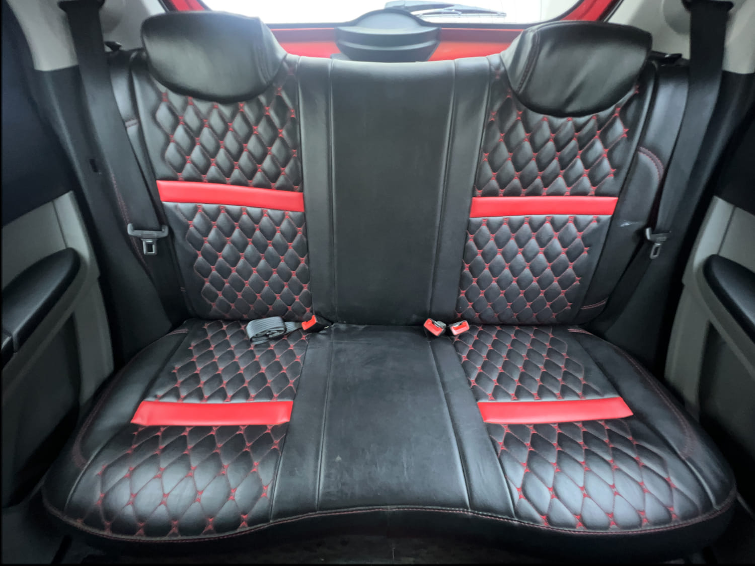 Used 2020 Tata Tiago XZ Plus Dual Tone Petrol Manual interior REAR SEAT CONDITION VIEW