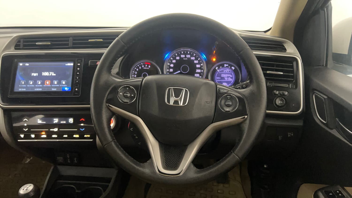 Used 2020 Honda City ZX Petrol Petrol Manual interior STEERING VIEW