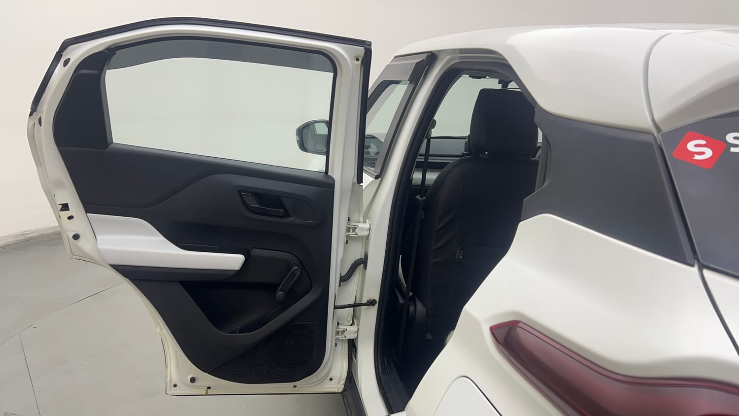 Used 2024 Tata Punch Pure MT Petrol Manual interior LEFT REAR DOOR OPEN VIEW