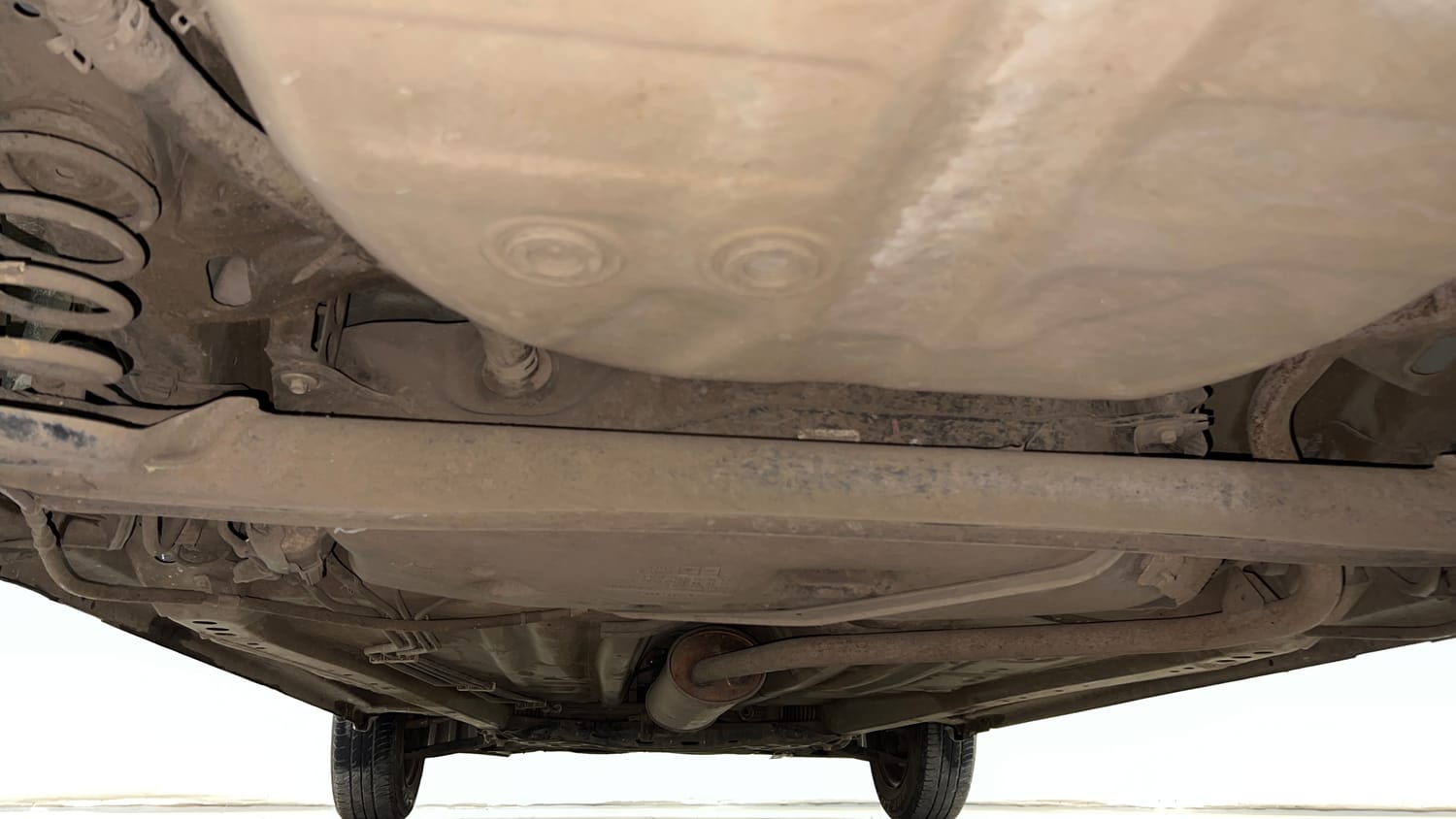 Used 2019 Maruti Suzuki Wagon R ZXi 1.2 Petrol Manual extra REAR UNDERBODY VIEW (TAKEN FROM REAR)