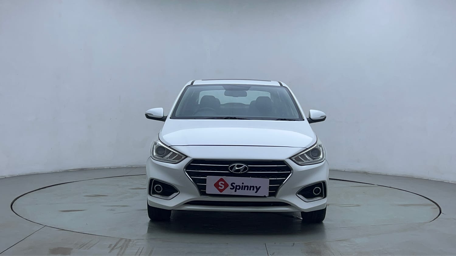 Used 2018 Hyundai Verna SX (O) 1.6 VTVT AT Petrol Automatic exterior FRONT VIEW