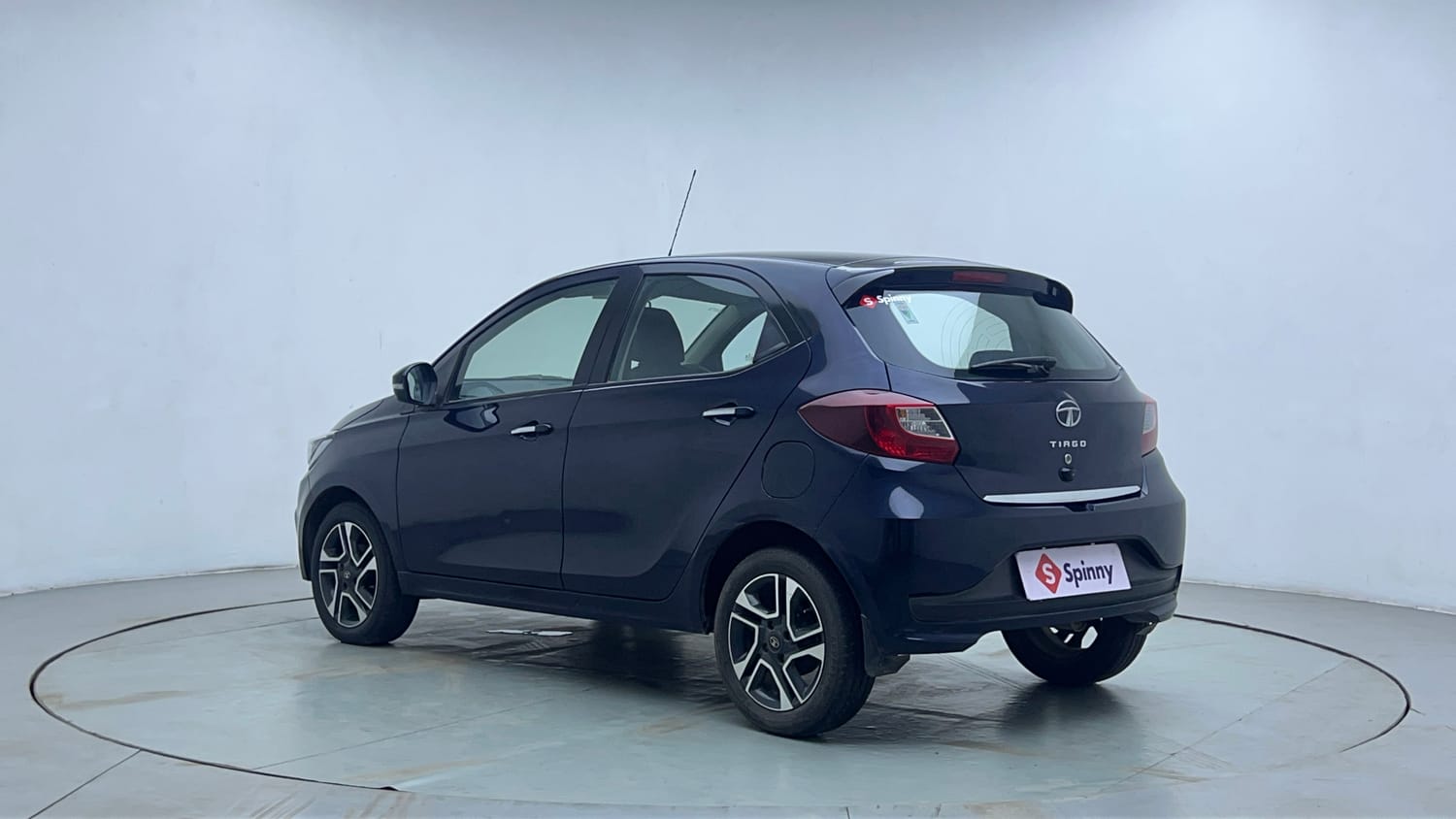 Used 2022 Tata Tiago XZ Plus Petrol Manual exterior LEFT REAR CORNER VIEW
